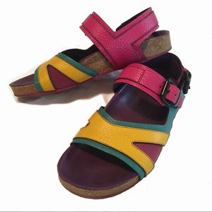 Burberry Prorsum Sandals styled like Birkenstocks